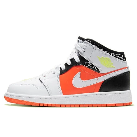 Air Jordan 1 Mid Composition Notebook--554725-870-Limited Resell 