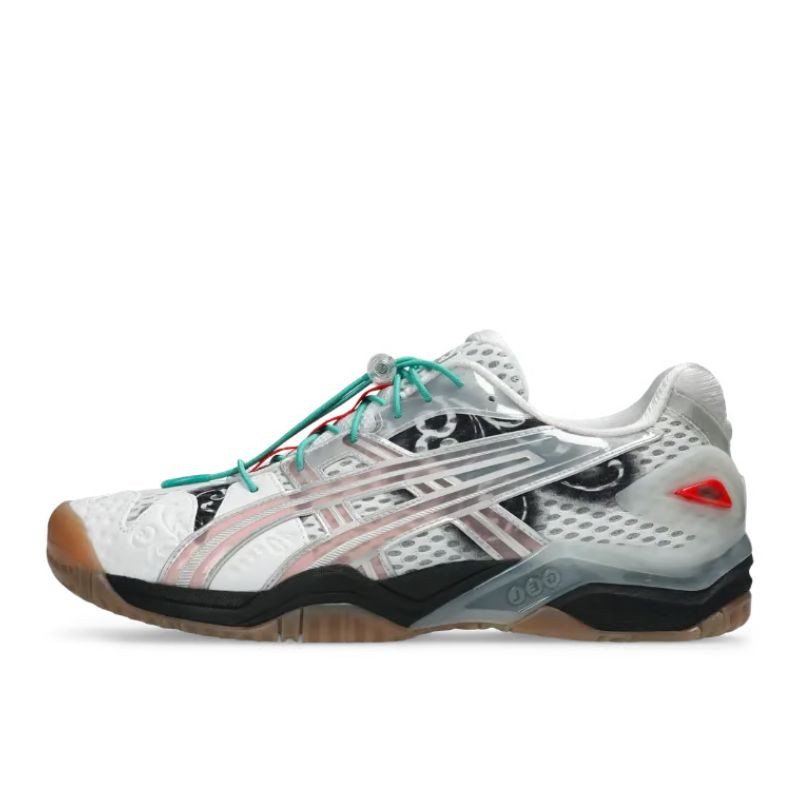 ASICS Gel-Resolution 5 Little Tokyo Table Tennis White Red - 1