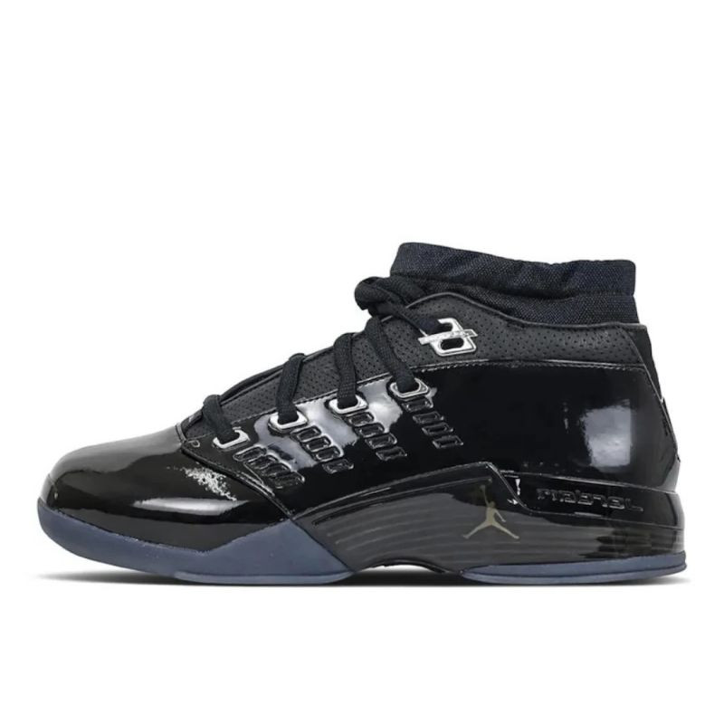 Air Jordan 17 Low Black Patent - 2