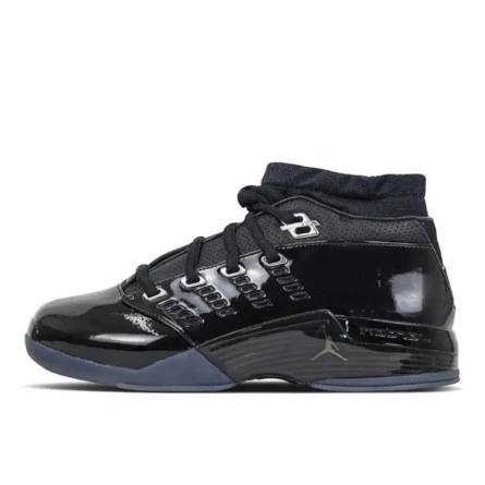 Air Jordan 17 Low Black Patent - 2