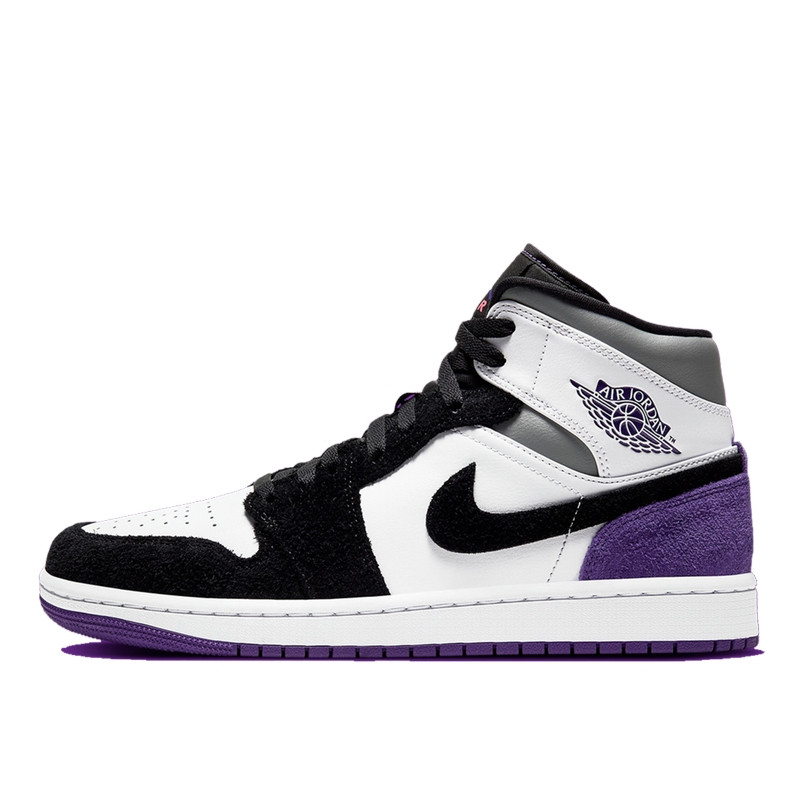 Air Jordan 1 Mid SE Purple--852542-105-Limited Resell 