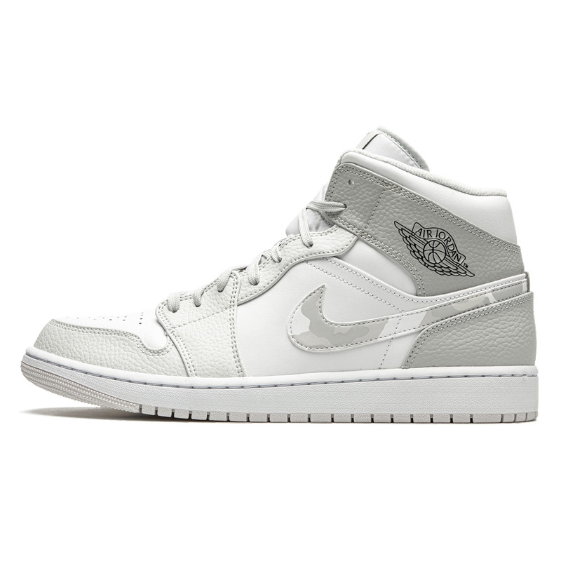 Air Jordan 1 Mid Grey Camo--DD3235-100-Limited Resell 