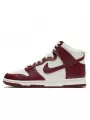 Nike Dunk High Sail Team Red--0000000816-Limited Resell 