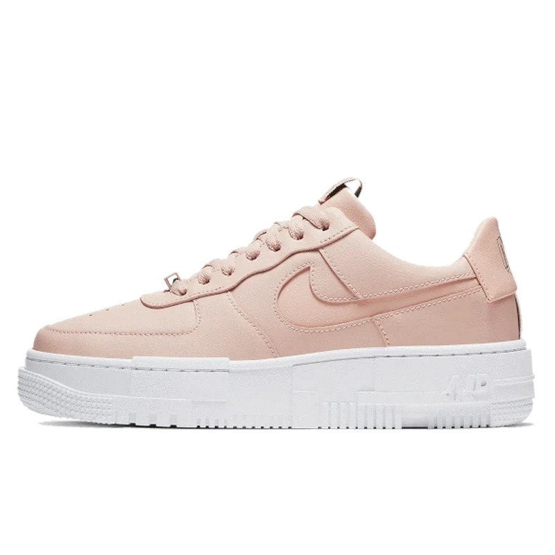 Nike Air Force 1 Pixel Particle Beige, vue de côté