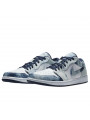 Air Jordan 1 Low Washed Denim--CZ8455-100-Limited Resell 