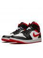 Air Jordan 1 Mid Gym Red Black White--554724-122-Limited Resell 