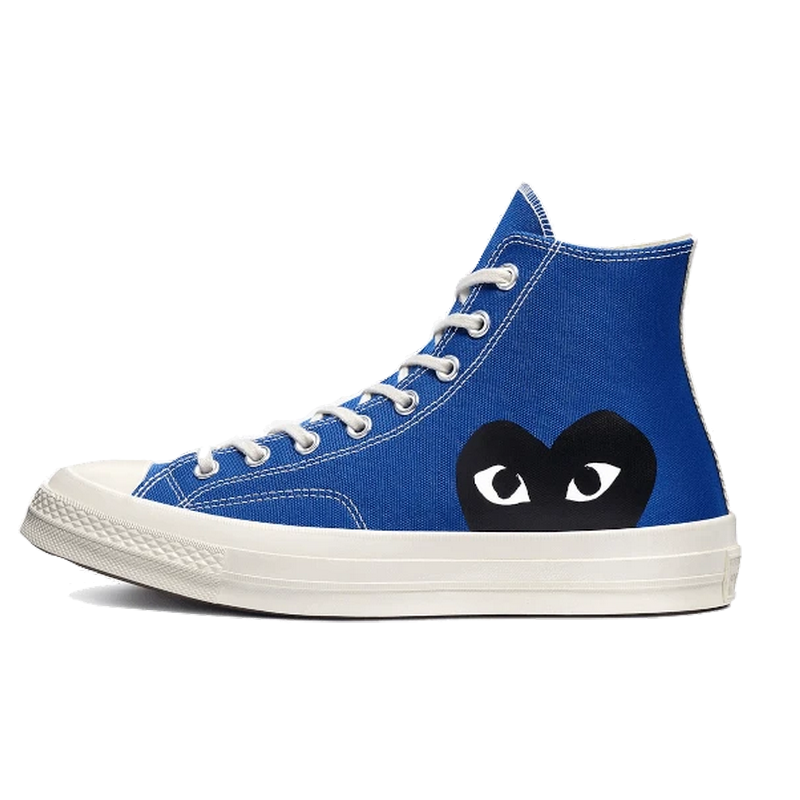 Converse Chuck Taylor All-Star 70s Hi Comme des Garçons Play Blue Quartz - 1