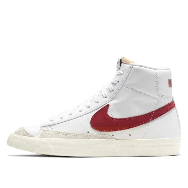 Nike Blazer Mid 77 Vintage Brick Red, vue de côté