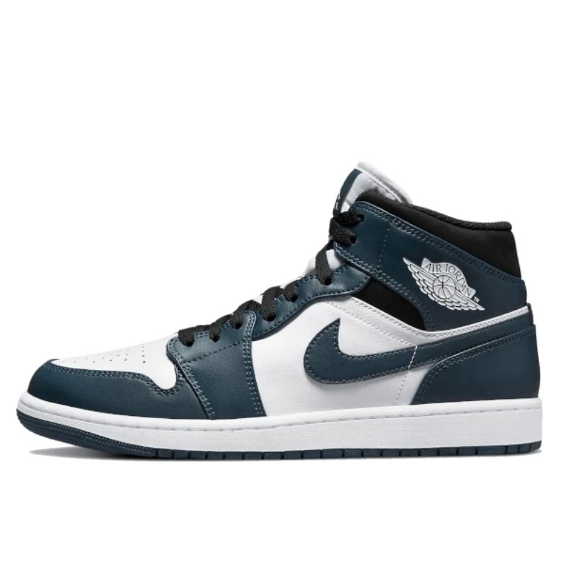 Air Jordan 1 Mid Dark Teal - 1
