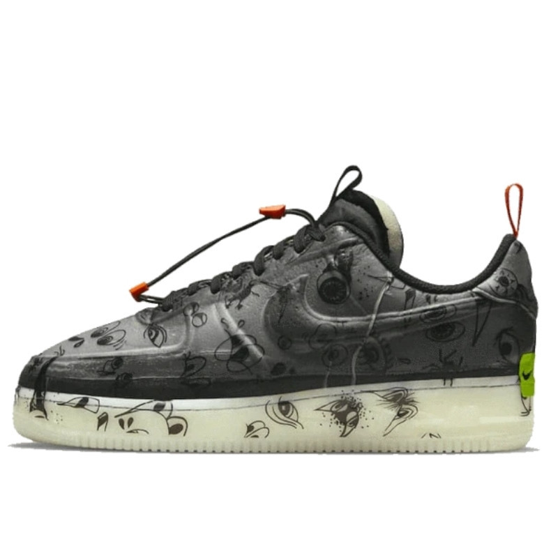 Nike Air Force 1 Low Experimental Halloween, vue de côté