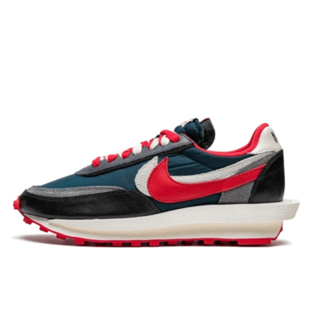 Nike LD Waffle Sacai Undercover Midnight Spruce University Red - 1