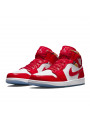 Jordan 1 Mid Barcelona Sweater Red Patent - 2
