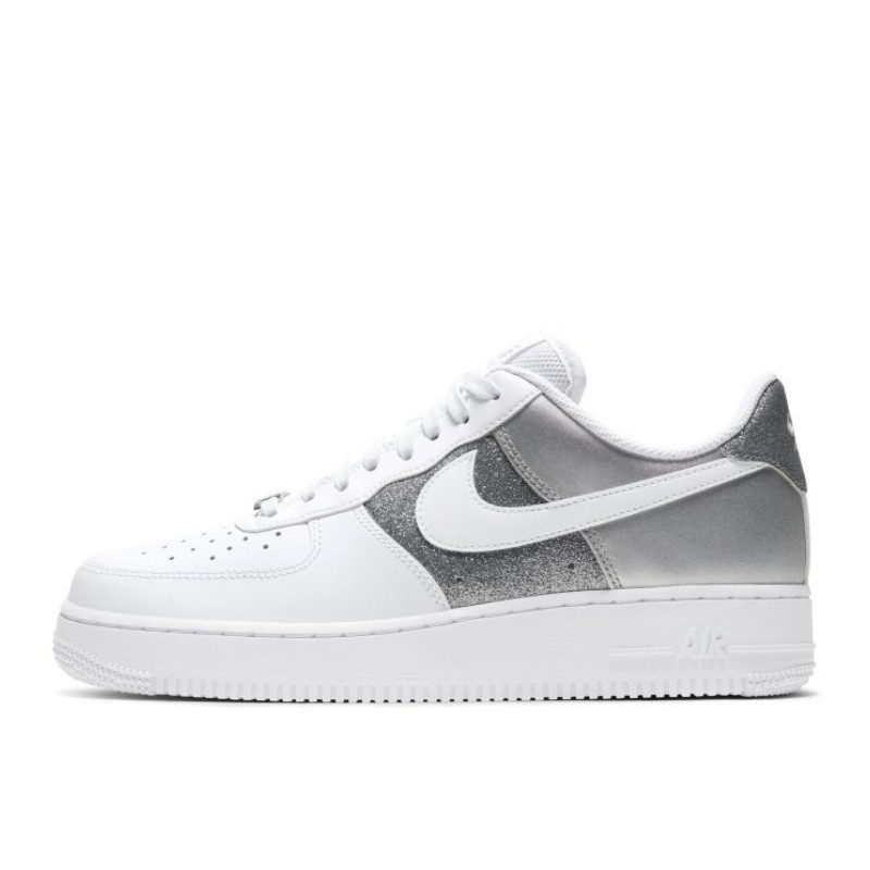 Nike Air Force 1 Low 07 White Metallic Silver - 1