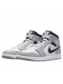Air Jordan 1 Mid Light Smoke Grey Anthracite - 2
