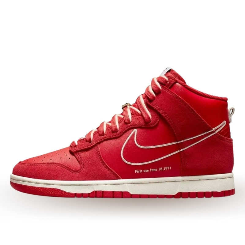 Nike Dunk High First Use Red - 1