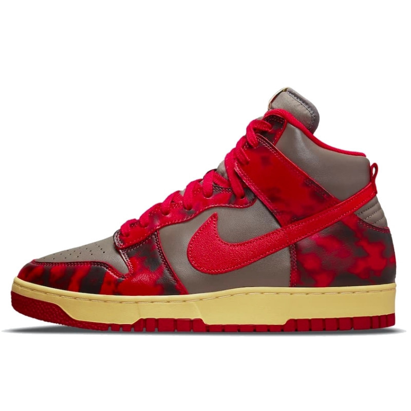 Nike Dunk High 1985 Acid Wash Red - 1