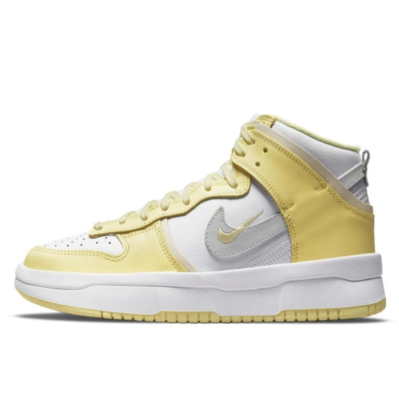 Nike Dunk High Up Light Lemon Yellow - 1