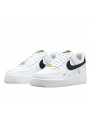 Air Force 1 Low '07 Essential White Black Gold Mini Swoosh - 2
