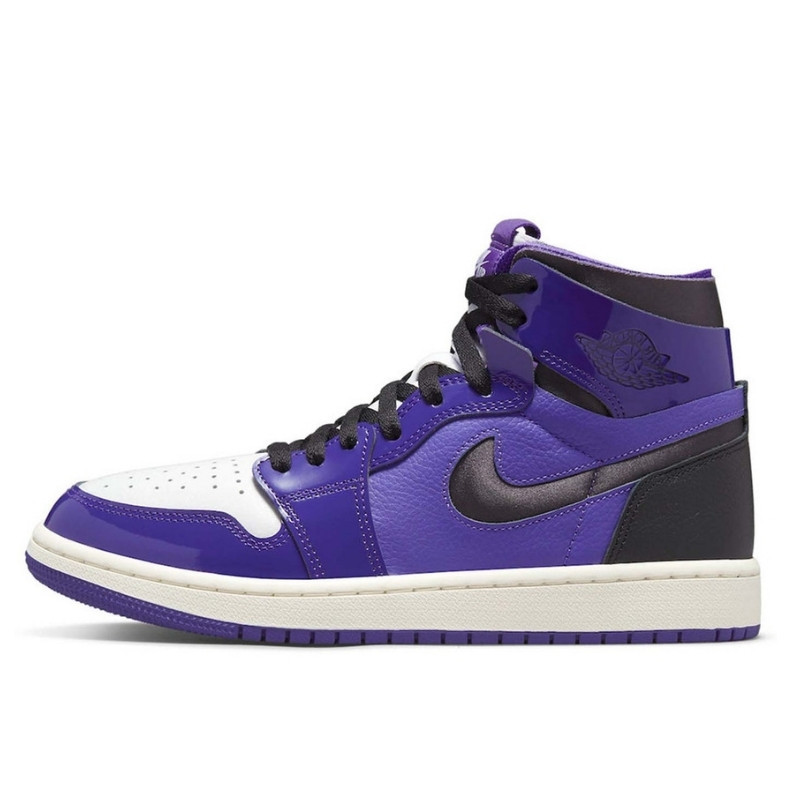 Air Jordan 1 High Zoom Air CMFT Purple Patent - 1