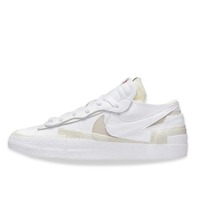 Nike Blazer Low Sacai White Patent Leather - 1