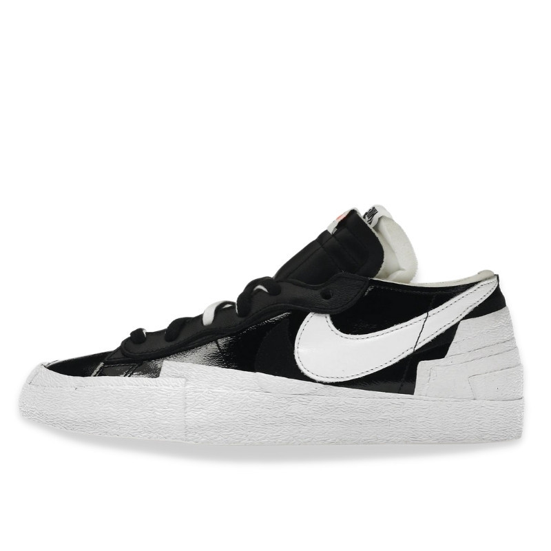 Nike Blazer Low Sacai Black Patent Leather - 1