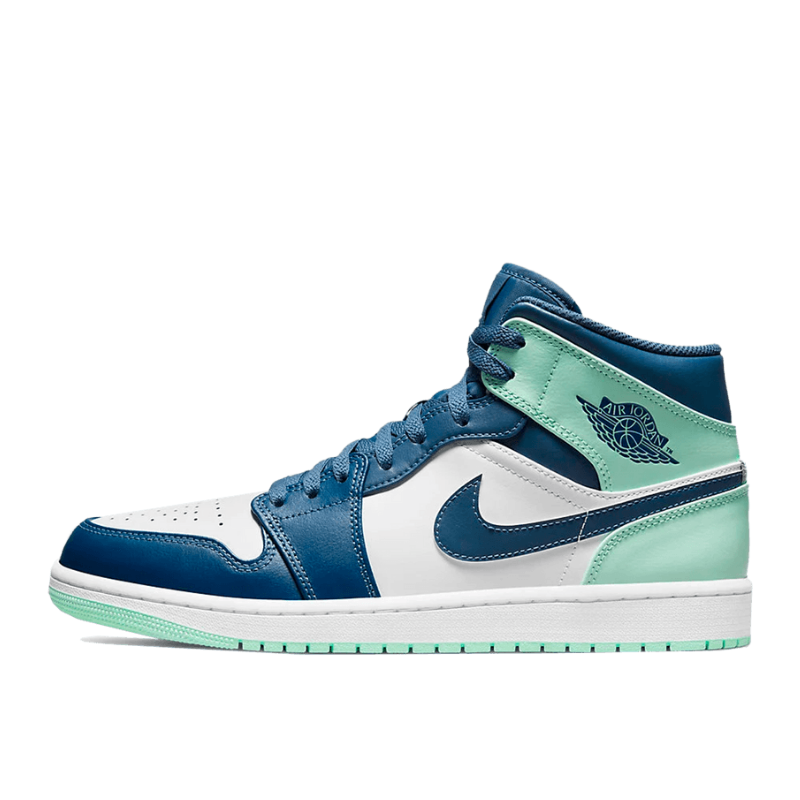 Air Jordan 1 Mid Blue Mint - 1
