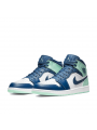 Air Jordan 1 Mid Blue Mint - 2