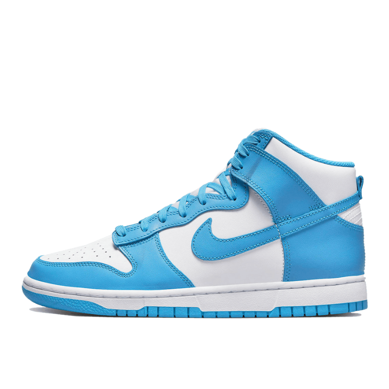 Nike Dunk High Laser Blue, vue de côté