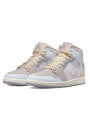 Air Jordan 1 Mid SE Craft Inside Out White Grey - 2