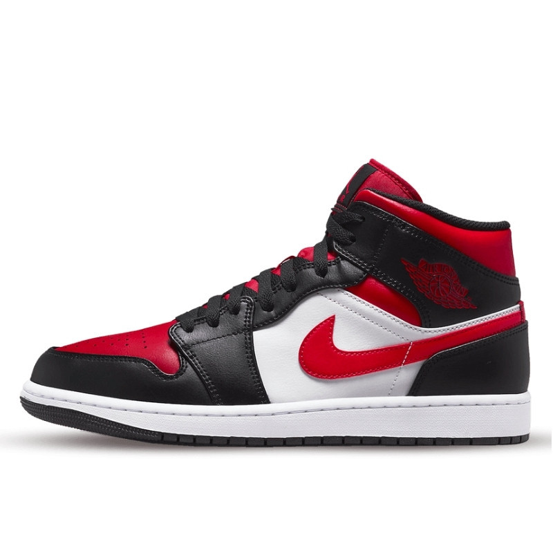 Air Jordan 1 Mid Alternate Bred Toe - 1