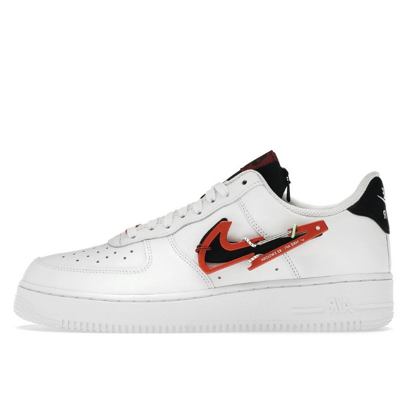 Air Force 1 Low Carabiner Swoosh Red - 1