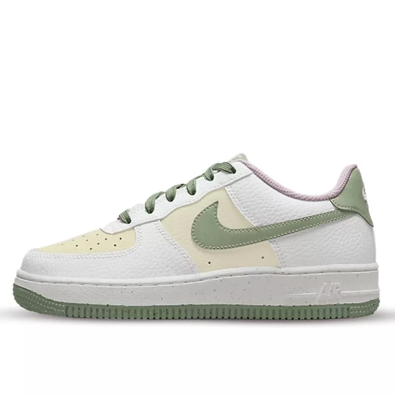 Air Force 1 Low White Green Purple