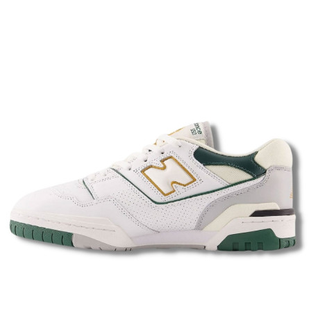 New Balance 550 White Nightwatch Green - 1