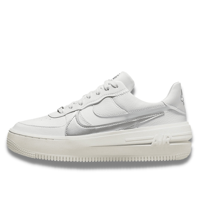 Air Force 1 Low Platform Summit White Metallic Silver - 1