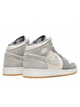 Air Jordan 1 Mid Coconut Milk Particle Grey - 3