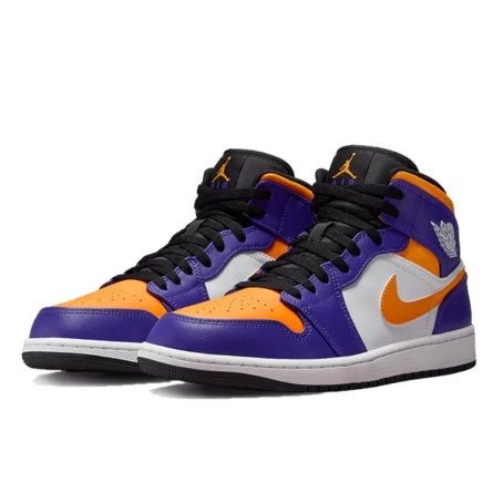 Air Jordan 1 Mid Lakers (2022) - DQ8426-517 | Limited Resell