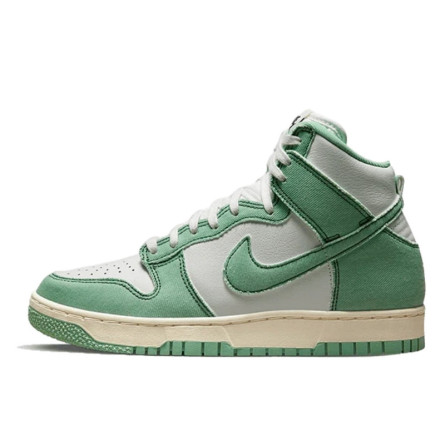 Nike Dunk High 1985 Enamel Green Denim - 1