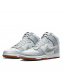 Nike Dunk High Retro Chenille Swoosh White Grey - 2