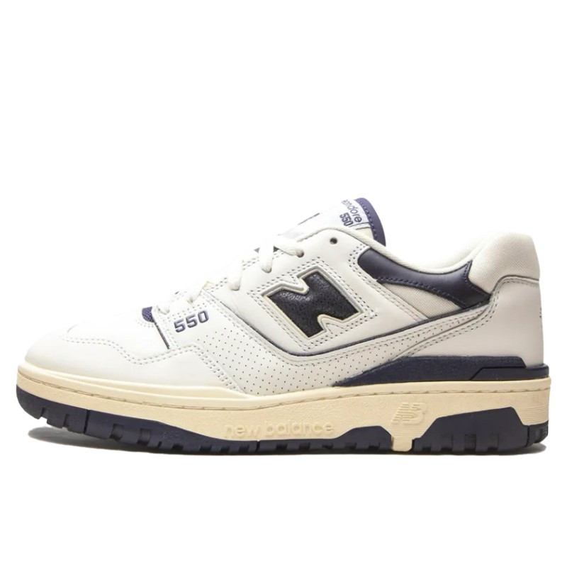 New Balance 550 Aime Leon Dore White Navy - 1