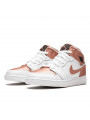 Air Jordan 1 Mid White Rose Gold - 1