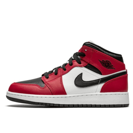 Air Jordan 1 Mid Chicago Black Toe - 1