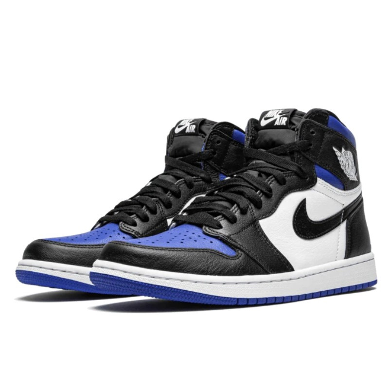 Jordan Air Jordan 1 Black/White-Game Royal-Black