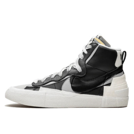 Nike Sacai Blazer High Black Grey - 1