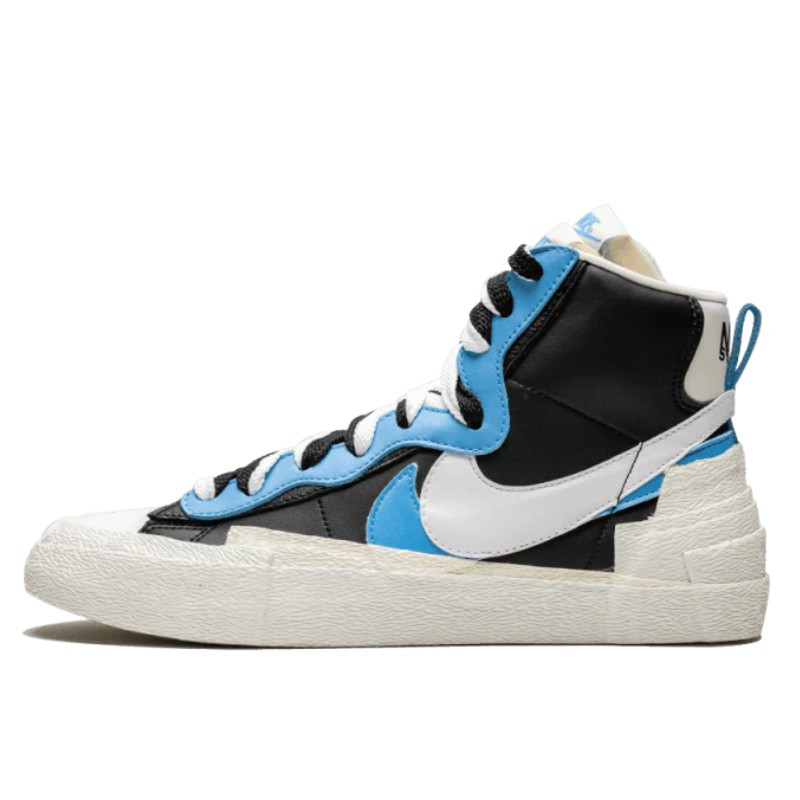 Nike Sacai Blazer High White Black Legend Blue - 1
