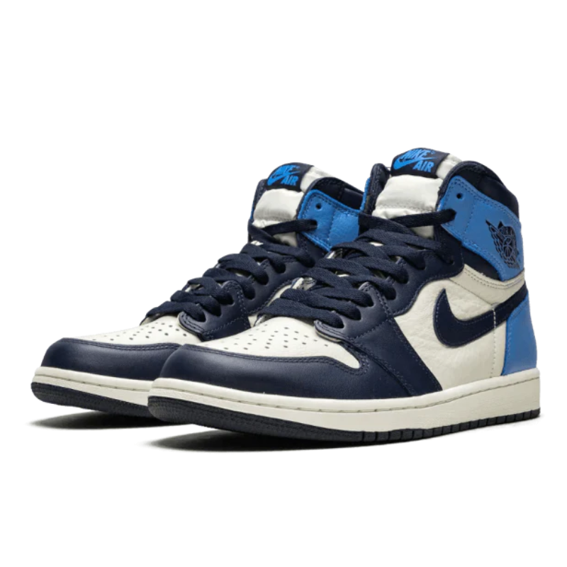Jordan Air Jordan 1 Sail/Obsidian-University Blue