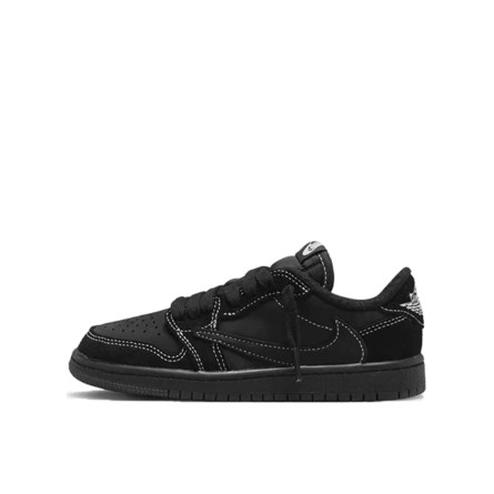 Air Jordan 1 Low SP Travis Scott Black Phantom Enfant et Bébé - 1