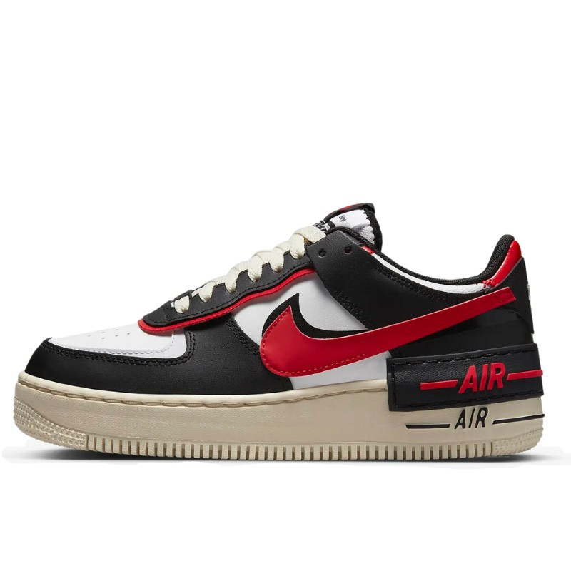 Air Force 1 Shadow White Black Red - 1