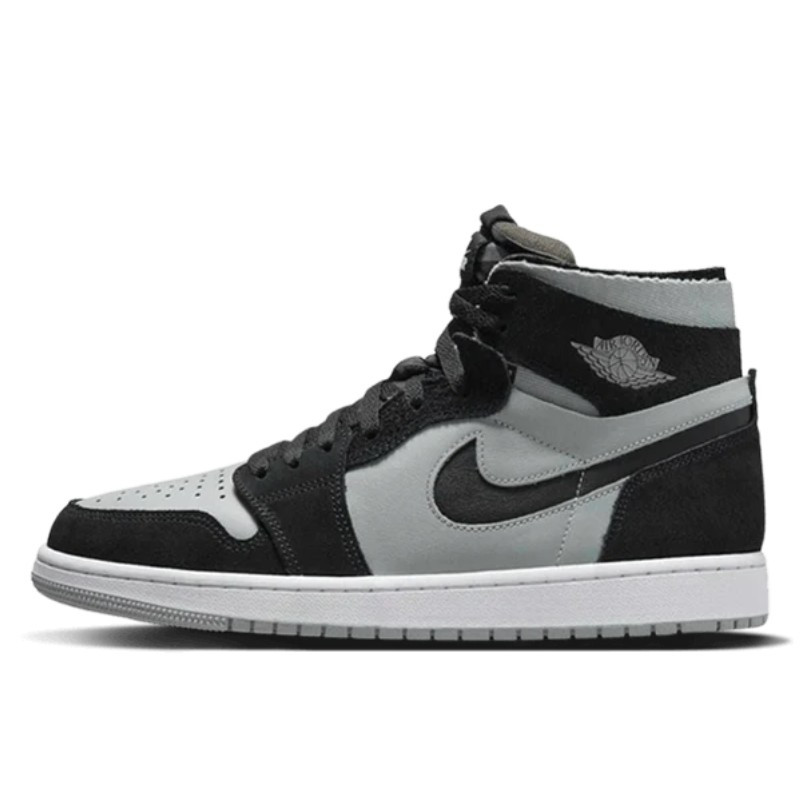 Air Jordan 1 Zoom CMFT Black Light Smoke Grey - 1