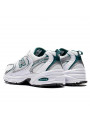 New Balance MR 530 White Silver Metallic Green - 3