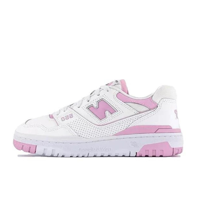 New Balance 550 White Bubblegum Pink - 1